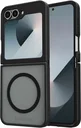Samsung Galaxy Z Flip 7 FE / 6 Hoesje met MagSafe Back Cover Matte Zwart