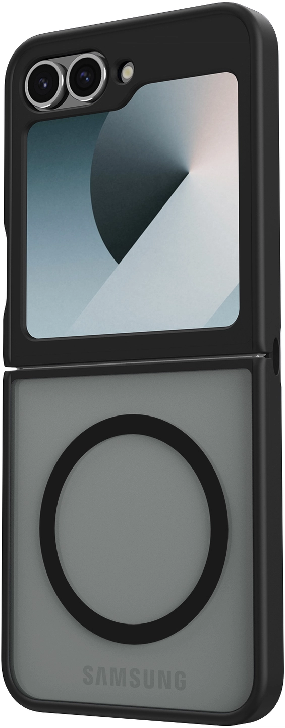 Samsung Galaxy Z Flip 7 FE / 6 Hoesje met MagSafe Back Cover Matte Zwart afbeelding 14