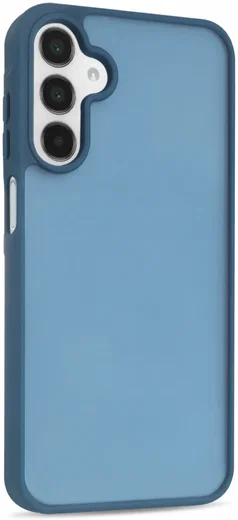 Samsung Galaxy A15 Hoesje Back Cover Matte Blauw afbeelding 5