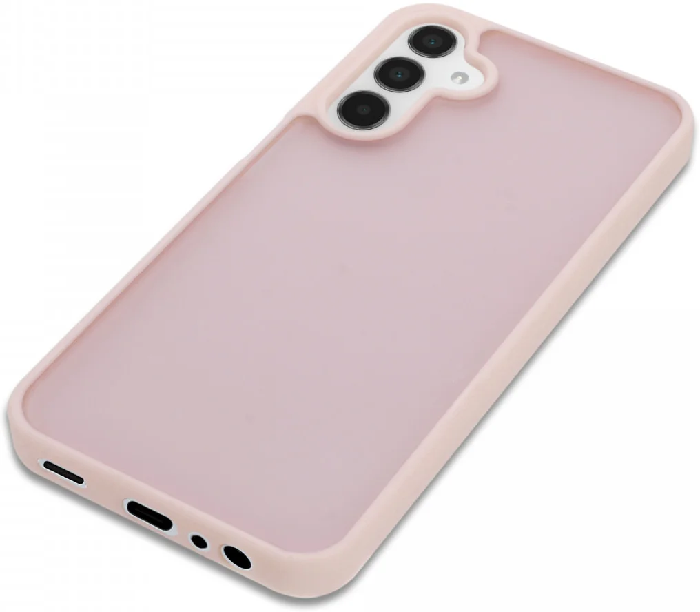 Samsung Galaxy A15 Hoesje Back Cover Matte Roze afbeelding 9