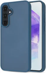 Samsung Galaxy A55 Hoesje Back Cover Matte Blauw afbeelding