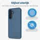 Samsung Galaxy A55 Hoesje Back Cover Matte Blauw afbeelding 3