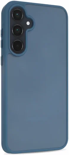 Samsung Galaxy A55 Hoesje Back Cover Matte Blauw afbeelding 5