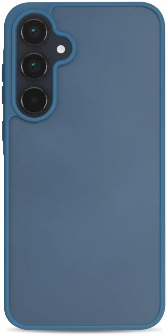 Samsung Galaxy A55 Hoesje Back Cover Matte Blauw afbeelding 6
