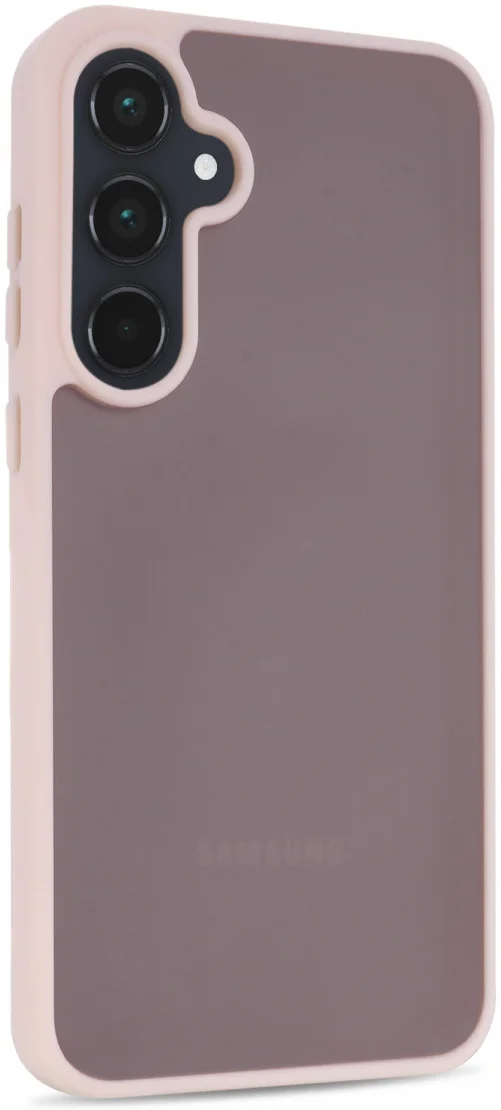 Samsung Galaxy A55 Hoesje Back Cover Matte Roze afbeelding 6