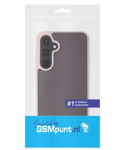 Samsung Galaxy A55 Hoesje Back Cover Matte Roze afbeelding 10