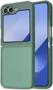 Samsung Galaxy Z Flip 7 FE / 6 Hoesje Back Cover Matte Groen