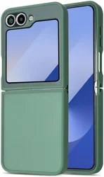 Samsung Galaxy Z Flip 7 FE / 6 Hoesje Back Cover Matte Groen afbeelding