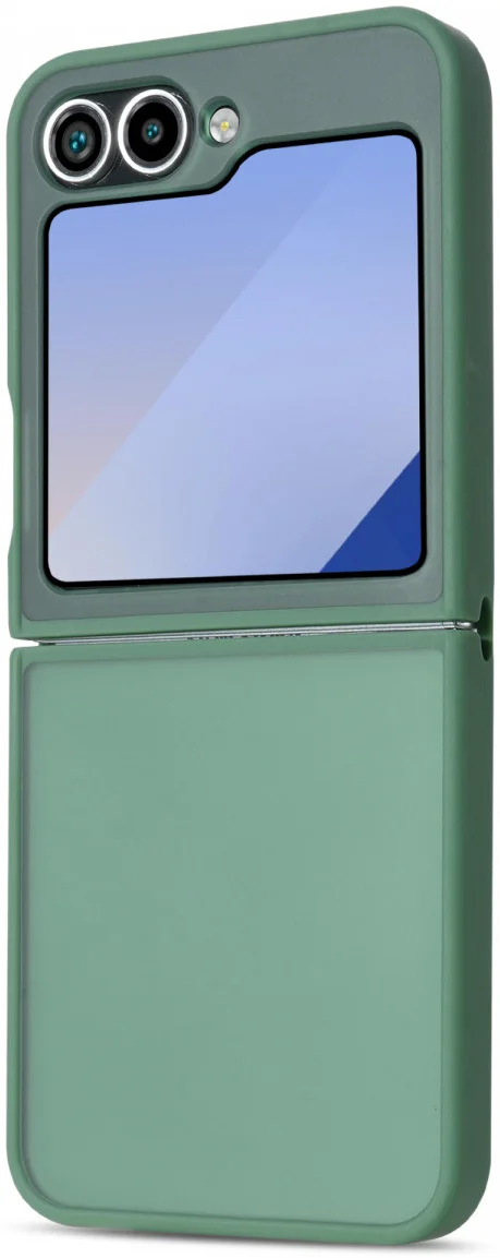 Samsung Galaxy Z Flip 7 FE / 6 Hoesje Back Cover Matte Groen afbeelding 9
