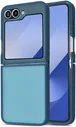Samsung Galaxy Z Flip 7 FE / 6 Hoesje Back Cover Matte Blauw