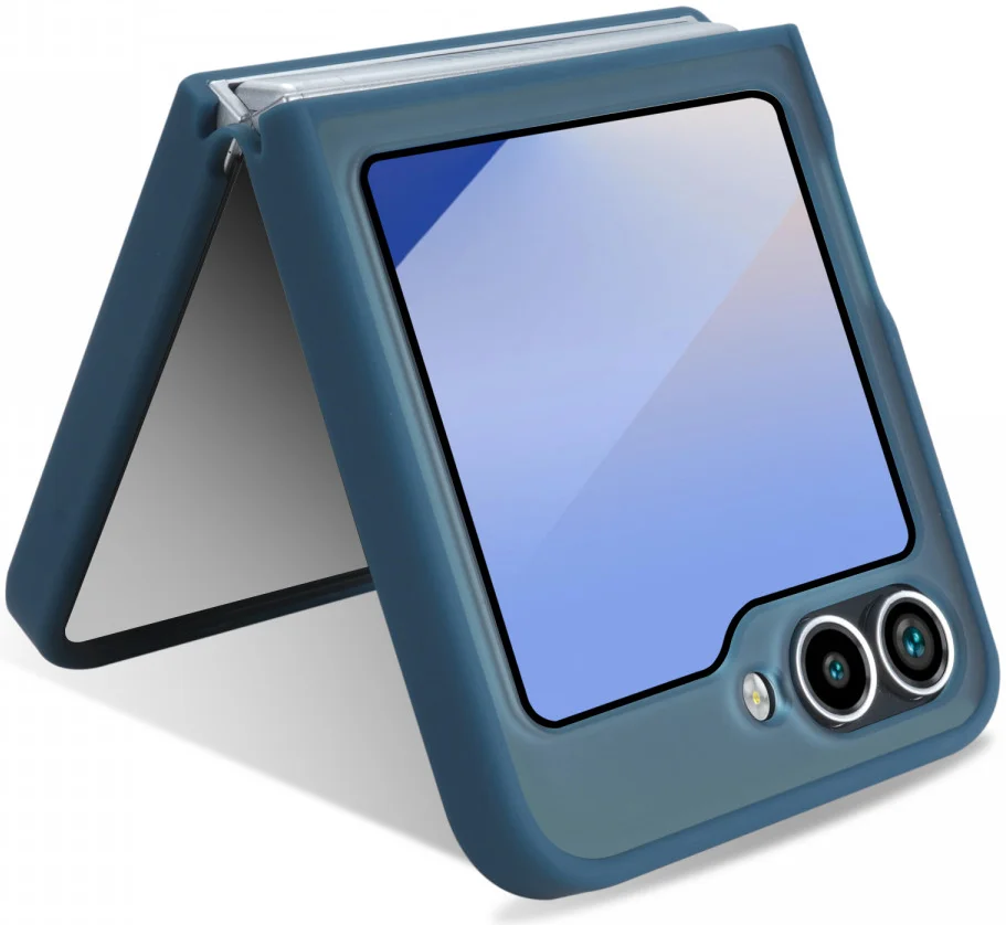 Samsung Galaxy Z Flip 7 FE / 6 Hoesje Back Cover Matte Blauw afbeelding 6