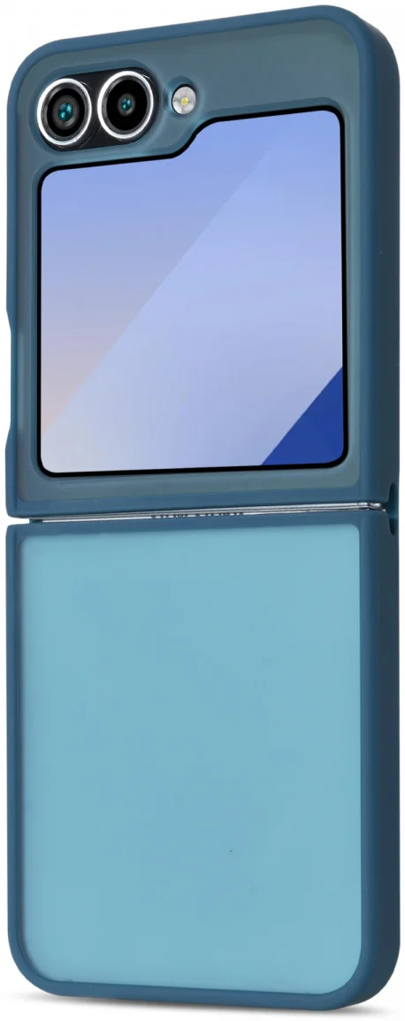 Samsung Galaxy Z Flip 7 FE / 6 Hoesje Back Cover Matte Blauw afbeelding 9