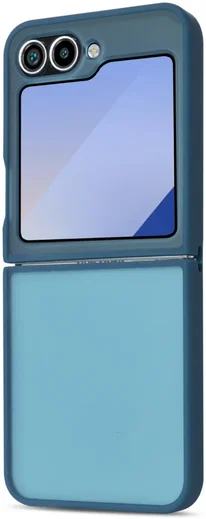 Samsung Galaxy Z Flip 7 FE / 6 Hoesje Back Cover Matte Blauw afbeelding 9