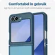 Samsung Galaxy Z Flip 7 FE / 6 Hoesje Back Cover Matte Blauw afbeelding 2