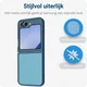 Samsung Galaxy Z Flip 7 FE / 6 Hoesje Back Cover Matte Blauw afbeelding 3