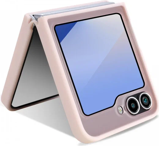 Samsung Galaxy Z Flip 7 FE / 6 Hoesje Back Cover Matte Roze afbeelding 6