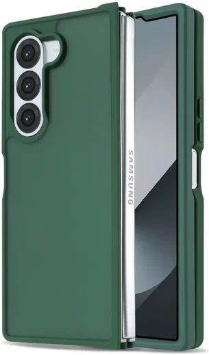 Samsung Galaxy Z Fold 6 Hoesje Back Cover Matte Groen afbeelding 1
