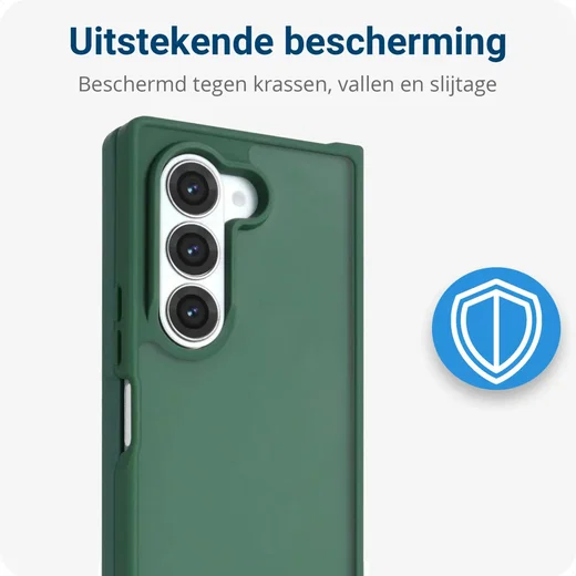 Samsung Galaxy Z Fold 6 Hoesje Back Cover Matte Groen afbeelding 4