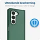 Samsung Galaxy Z Fold 6 Hoesje Back Cover Matte Groen afbeelding 4