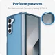 Samsung Galaxy Z Fold 6 Hoesje Back Cover Matte Blauw afbeelding 5