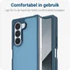 Samsung Galaxy Z Fold 6 Hoesje Back Cover Matte Blauw afbeelding 2