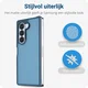 Samsung Galaxy Z Fold 6 Hoesje Back Cover Matte Blauw afbeelding 3