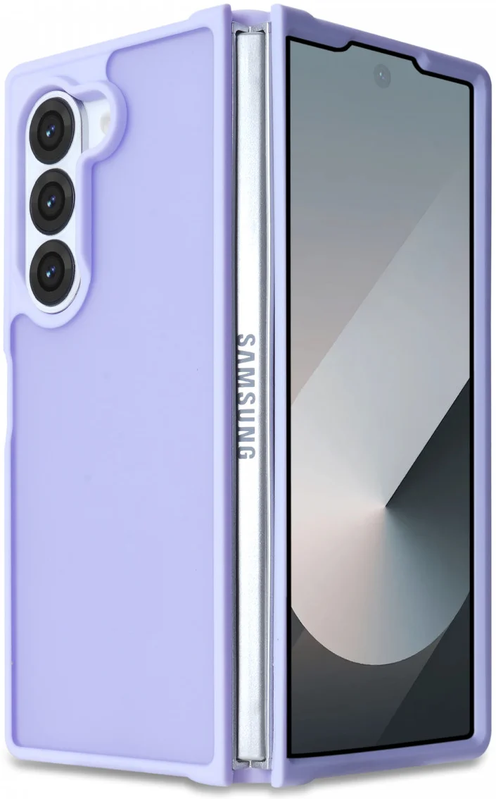 Samsung Galaxy Z Fold 6 Hoesje Back Cover Matte Paars afbeelding 7