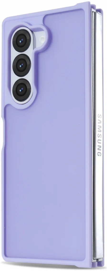 Samsung Galaxy Z Fold 6 Hoesje Back Cover Matte Paars afbeelding 9