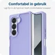 Samsung Galaxy Z Fold 6 Hoesje Back Cover Matte Paars afbeelding 2