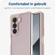 Samsung Galaxy Z Fold 6 Hoesje Back Cover Matte Roze afbeelding 2