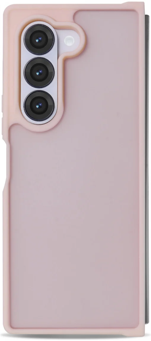 Samsung Galaxy Z Fold 6 Hoesje Back Cover Matte Roze afbeelding 7