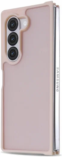 Samsung Galaxy Z Fold 6 Hoesje Back Cover Matte Roze afbeelding 10