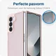Samsung Galaxy Z Fold 6 Hoesje Back Cover Matte Roze afbeelding 6