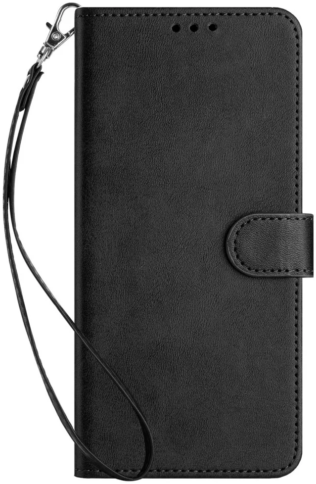Oppo A60 4G Hoesje Wallet Book Case Kunstleer Zwart afbeelding 2