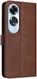 Oppo A60 4G Hoesje Wallet Book Case Kunstleer Bruin afbeelding 11