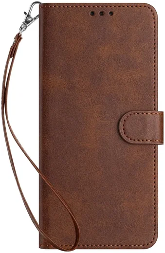 Oppo A60 4G Hoesje Wallet Book Case Kunstleer Bruin afbeelding 2