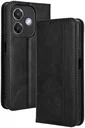 Oppo A60 5G / A40 / A40m Hoesje Wallet Book Case Kunstleer Zwart