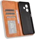 Oppo A60 5G / A40 / A40m Hoesje Wallet Book Case Kunstleer Bruin afbeelding 5