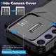 Samsung Galaxy S24 FE Hoesje Camera Slider Back Cover Schokbestendig Zwart afbeelding 3