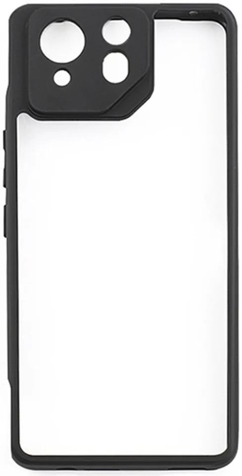 Asus ROG Phone 8 / 8 Pro Hoesje Schokbestendig Transparant Zwart afbeelding 1