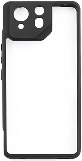 Asus ROG Phone 8 / 8 Pro Hoesje Schokbestendig Transparant Zwart afbeelding 1