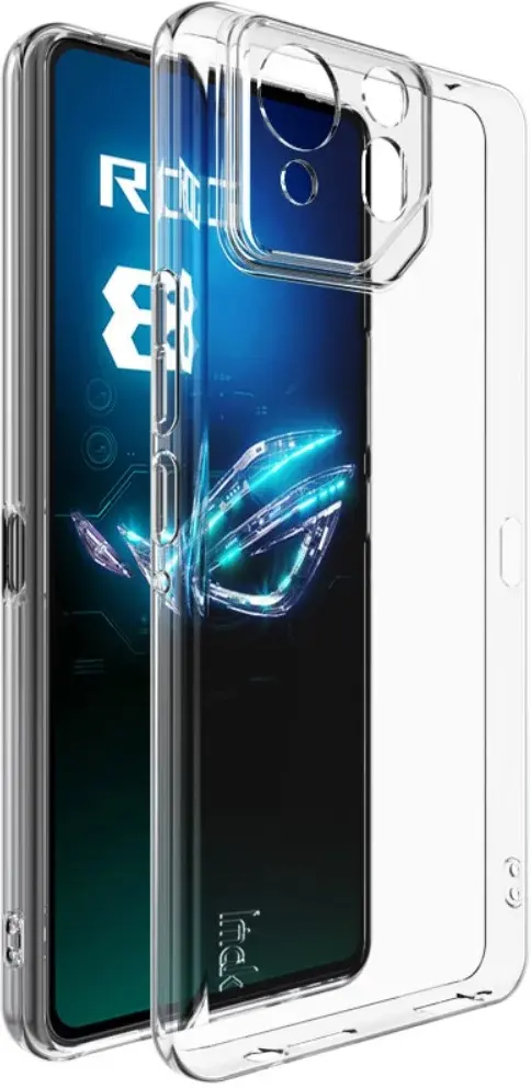 Imak UX-5 Series Asus ROG Phone 8 / 8 Pro Hoesje Flexibel TPU Transparant afbeelding 1