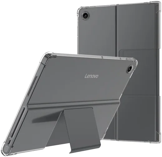 Lenovo Tab Plus Hoes Schokbestendige TPU Back Cover Transparant afbeelding 2