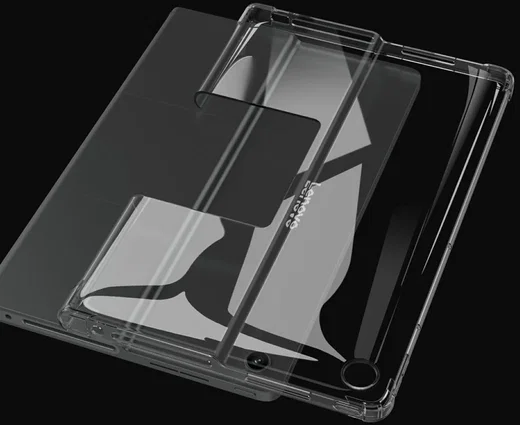 Lenovo Tab Plus Hoes Schokbestendige TPU Back Cover Transparant afbeelding 5