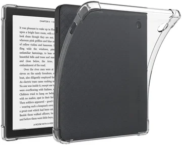 Kobo Libra H2O Hoes Schokbestendige TPU Back Cover Transparant