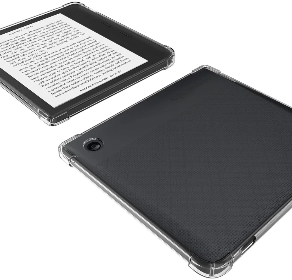 Kobo Libra H2O Hoes Schokbestendige TPU Back Cover Transparant afbeelding 5
