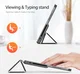Dux Ducis Domo Lenovo Tab Plus Hoes Tri-Fold Book Case Zwart afbeelding 3