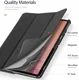 Dux Ducis Domo Lenovo Tab Plus Hoes Tri-Fold Book Case Zwart afbeelding 7