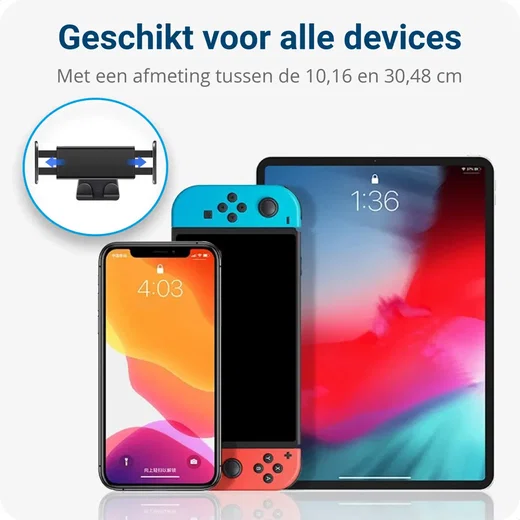 Tesla Model 3 2017-2022/Model Y 2021-2022 Hoofdsteun Houder Telefoon/Tablet/iPad afbeelding 2
