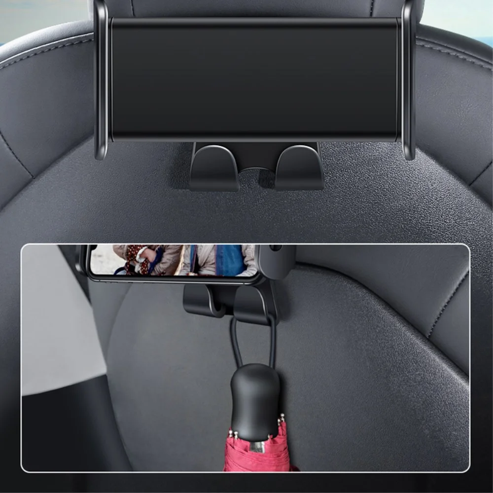 Tesla Model 3 2017-2022/Model Y 2021-2022 Hoofdsteun Houder Telefoon/Tablet/iPad afbeelding 8